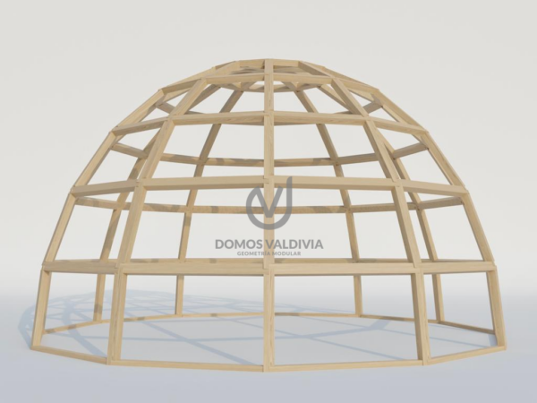 PLANOS DE FABRICACIÓN ESTRUCTURA DOMO POR TRAPECIOS 6M